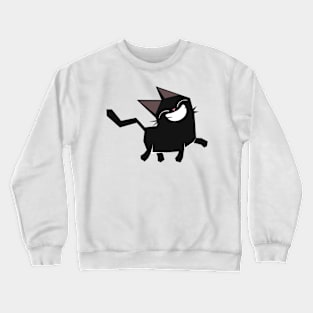 vintage-happy cat Crewneck Sweatshirt